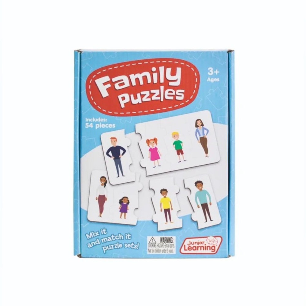 Junior Learning Family Puzzles- excellent condition